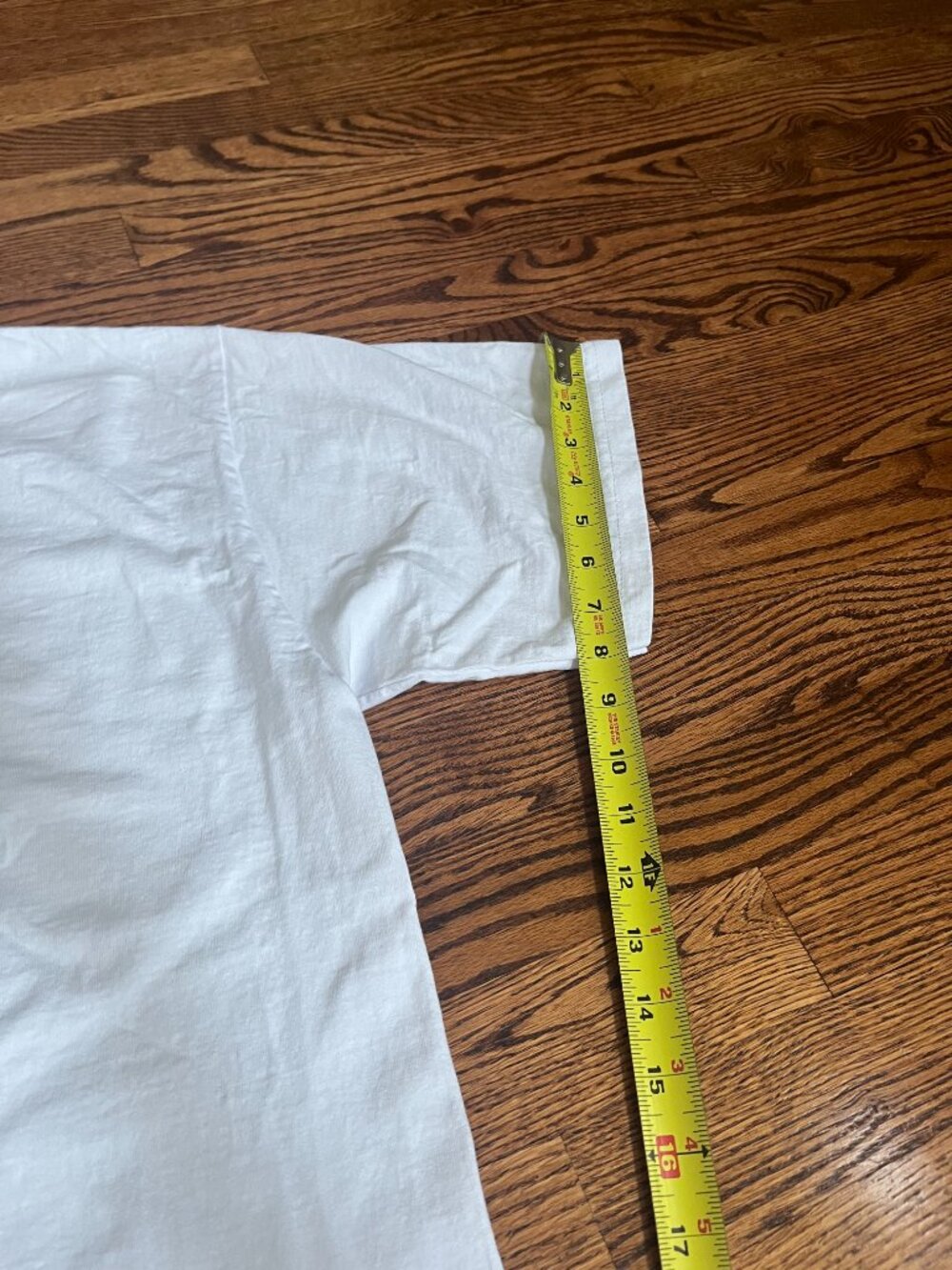 Vintage Pro Club Heavyweight T-Shirt Size XL White Blank Made in USA Tee Y2K - Picture 8 of 8